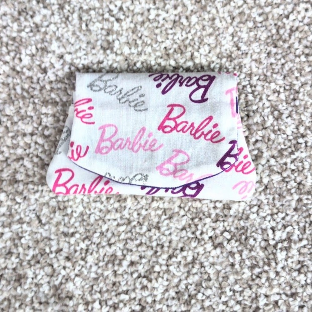 Barbie/Purple Pocket Wallet Card Holder Coin Purse Clutch Small Bag‎ Gift Card